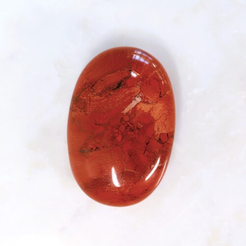 Red Jasper Palm Stone