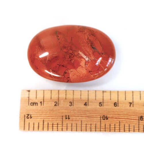 Red Jasper Palm Stone
