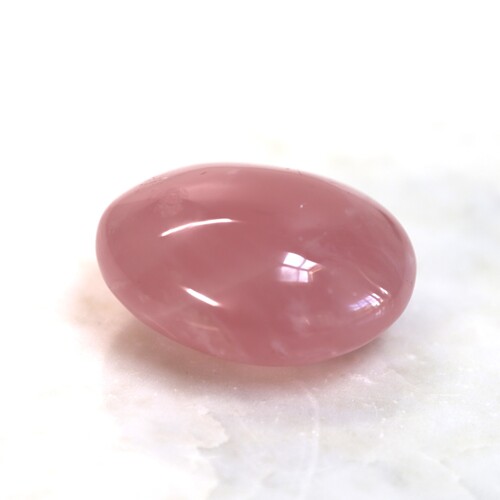 Rose Quartz Palm Stone