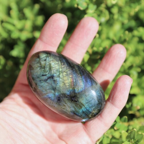 Labradorite Polished Palm Stone