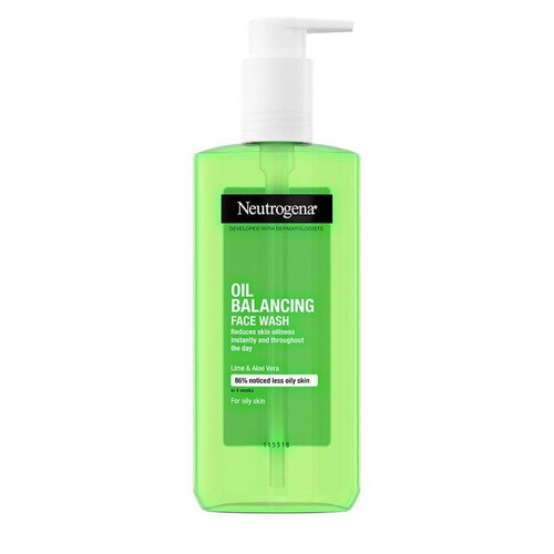 Neutrogena Oil Balancing Lime & Aloe Vera Face Wash 200ml