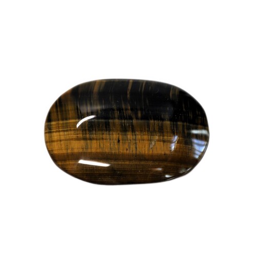 Tigers Eye Polished Palm Stone