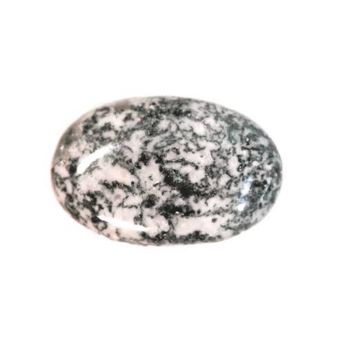 Green Moss Agate Palm Stone