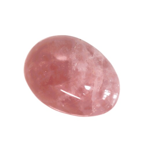 Rose Quartz Palm Stone