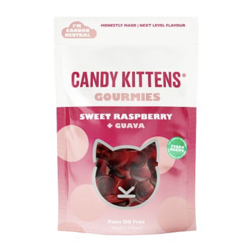 Candy Kittens Sweet Raspberry & Guava 140g