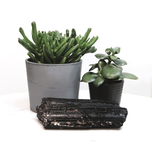 Black Tourmaline Crystal Free Form