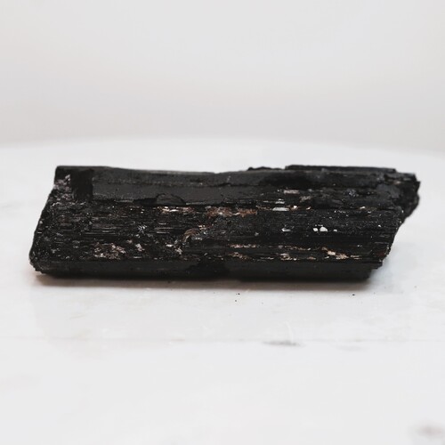 Black Tourmaline Crystal Free Form