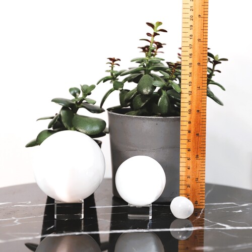 Selenite 3 Piece Sphere Set