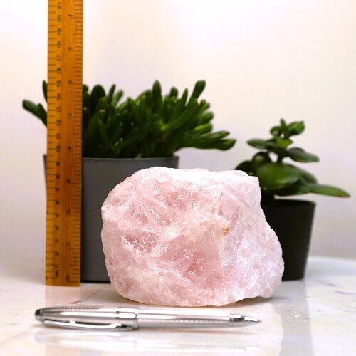 Rose Quartz Natural Crystal chunk