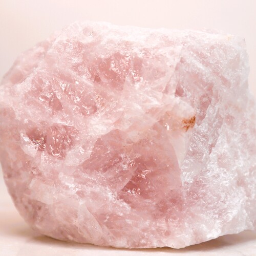 Rose Quartz Natural Crystal chunk