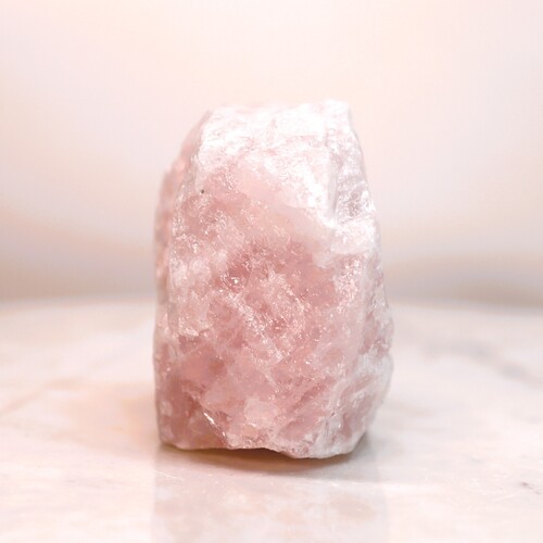 Rose Quartz Natural Crystal chunk