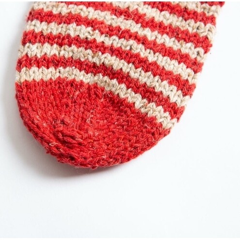 Wool Couture Striped Fair Isle Socks Knitting Kit