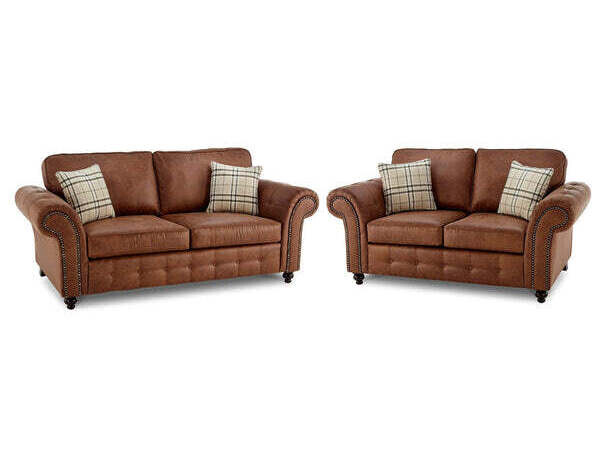 OAKLAND 3+2 SOFA IN NEVADA TAN