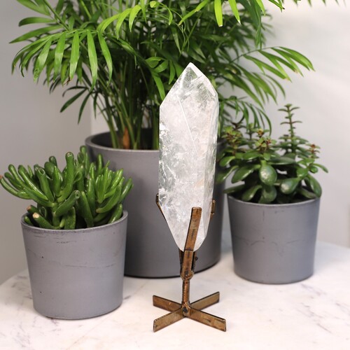 Lemurian Quartz Polished Point