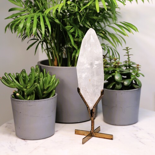 Lemurian Quartz Polished Point