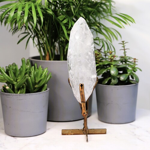 Lemurian Quartz Polished Point