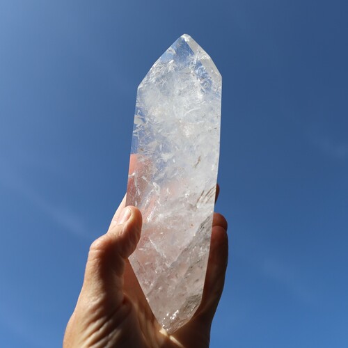 Lemurian Quartz Polished Point
