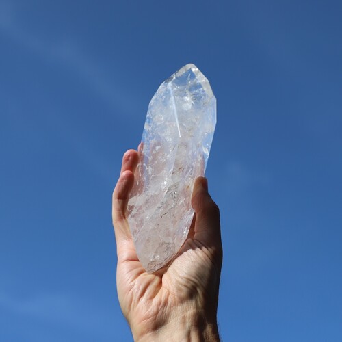 Lemurian Quartz Polished Point