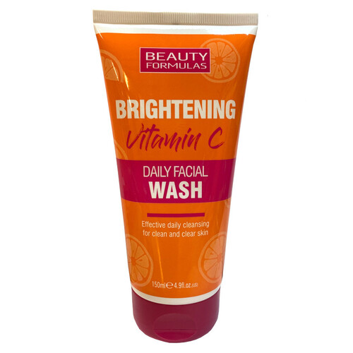 Beauty Formulas Brightening Vitamin C Daily Facial Wash 150ml