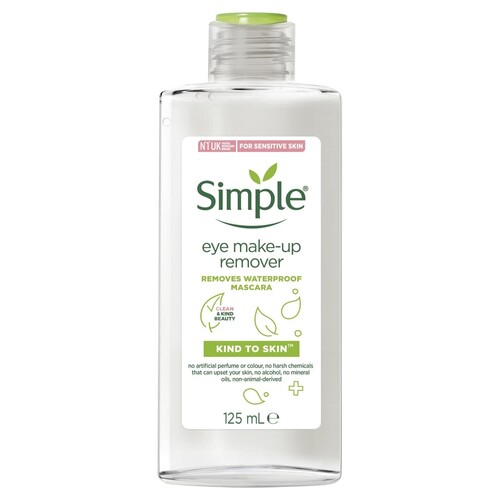 Simple Kind To Eyes Eye Make Up Remover 125 ml