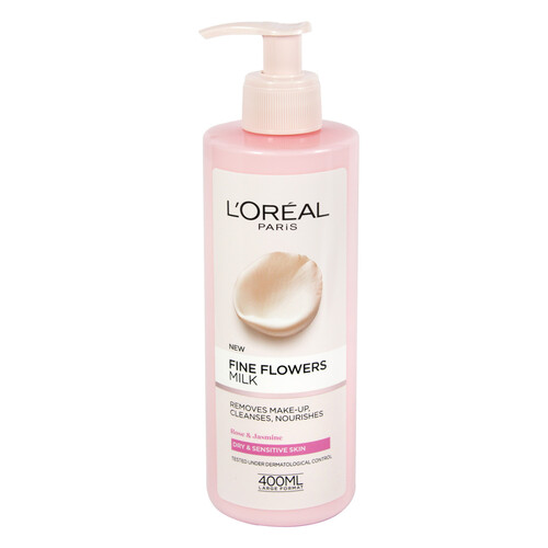 L'Oreal Paris Fine Flowers Cleansing Milk 400ml
