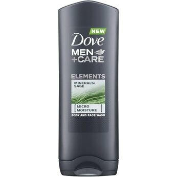 Dove Men+ Care Minerals & Sage Body Wash 250ml