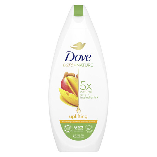 Dove Care By Nature Uplifting Mango & Almond Shower Gel 400ml