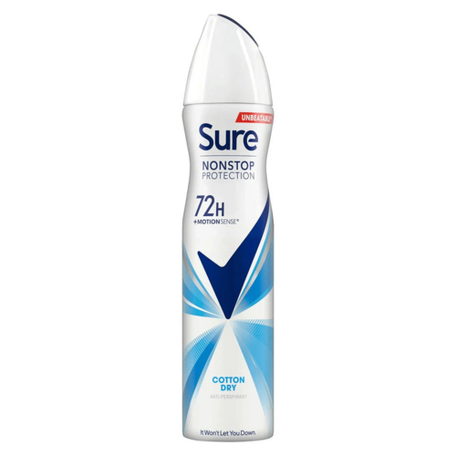 Sure Deo Spray Cotton Dry 250ml