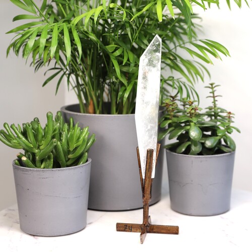 Lemurian Quartz Polished Point