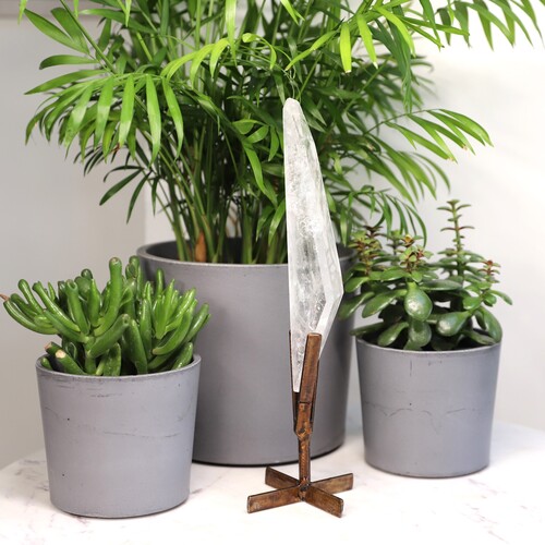 Lemurian Quartz Polished Point