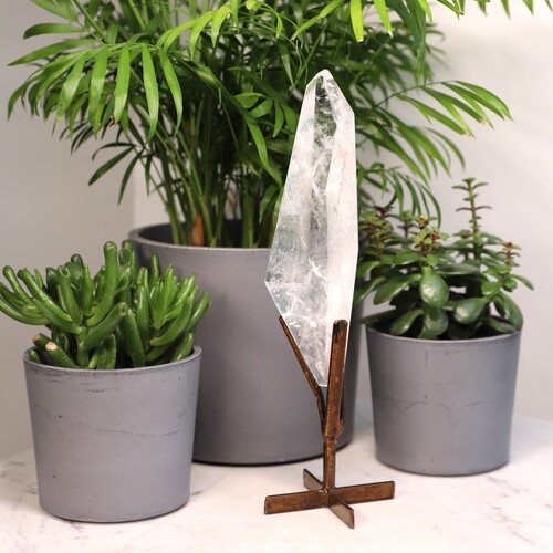 Lemurian Quartz Polished Point