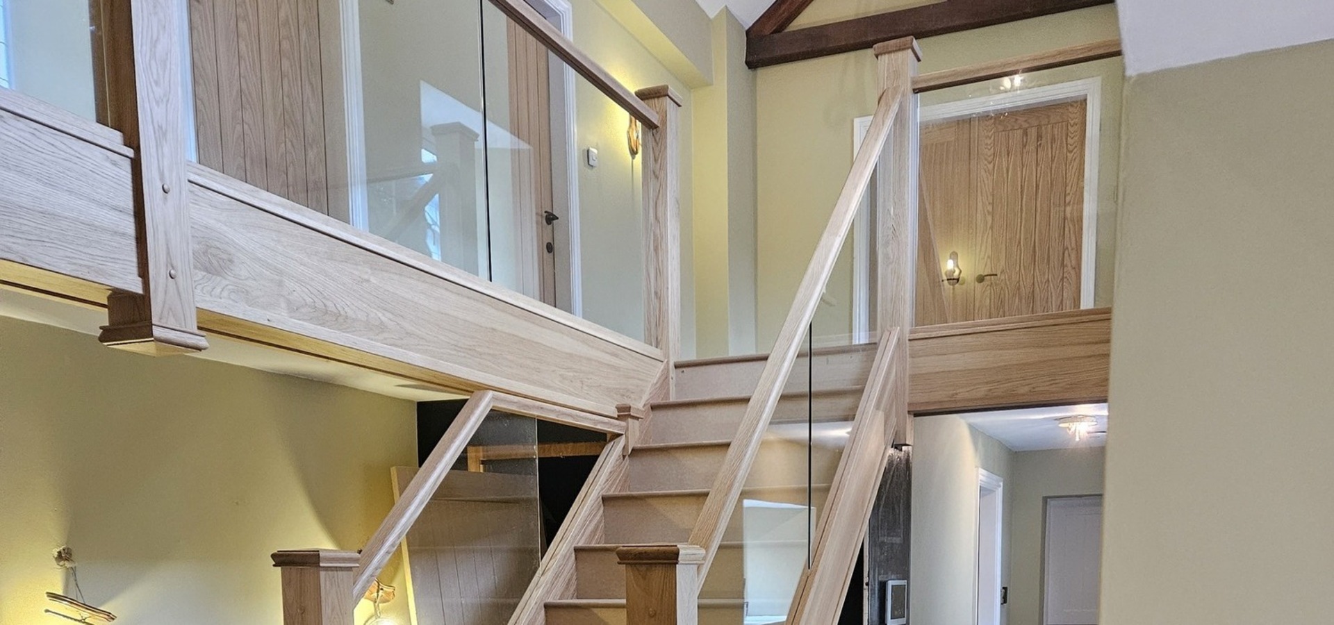 Timber staircase