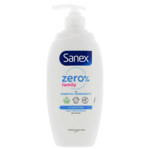 Sanex Zero Family Hydrating Shower Gel 725ml