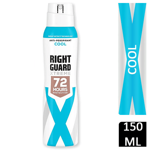 Right Guard Women Xtreme 72hr Anti-Perspirant Cool 150ml