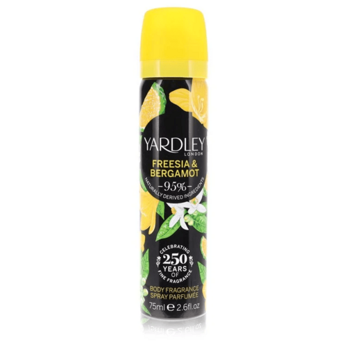Yardley Freesia and Bergamot Body Spray 75ml