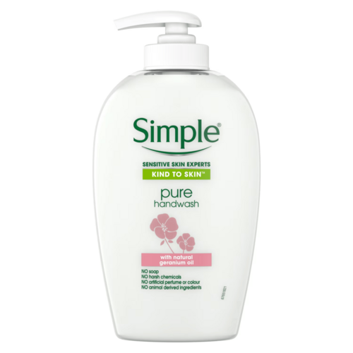 Simple Hand Wash Pure Sensitive Pump 250ml