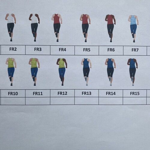 Running Friends Frame