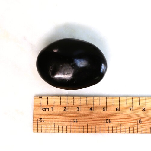 Black Tourmaline Palm Stone