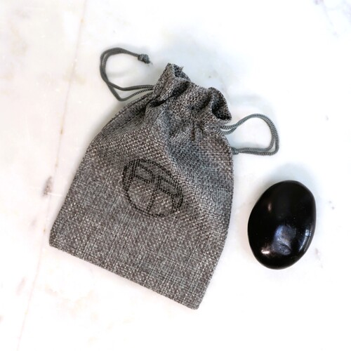 Black Tourmaline Palm Stone