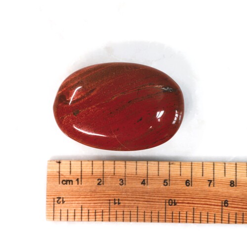 Red Jasper Palm Stone