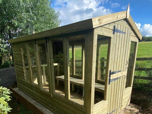 #A023 12x6 Apex Potting Shed