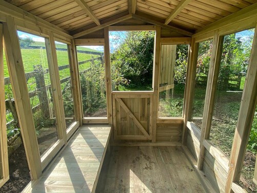 #A023 12x6 Apex Potting Shed