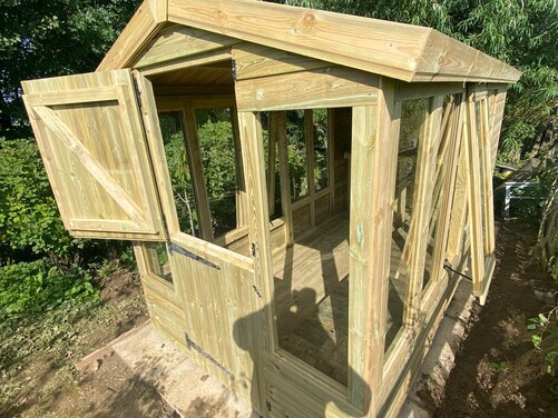 #A023 12x6 Apex Potting Shed