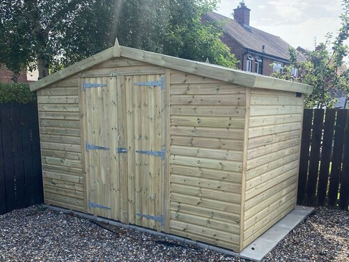 #A025 11x7 Apex Reverse Shed