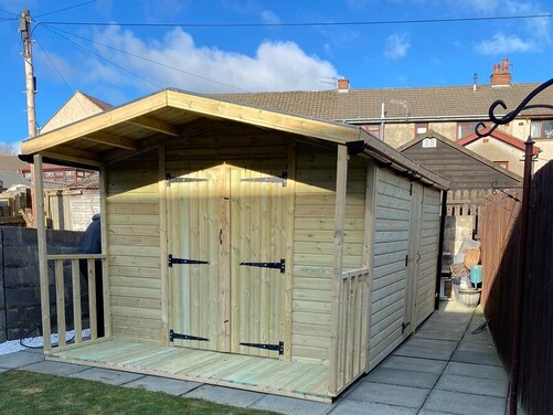 #A028 17x10 Apex Shed