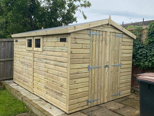 #A029 12x8 Apex Shed