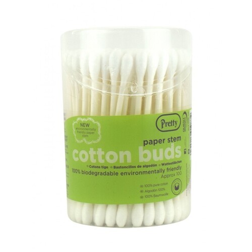 Pretty Cotton Buds Flip Top Paper Stem 100s