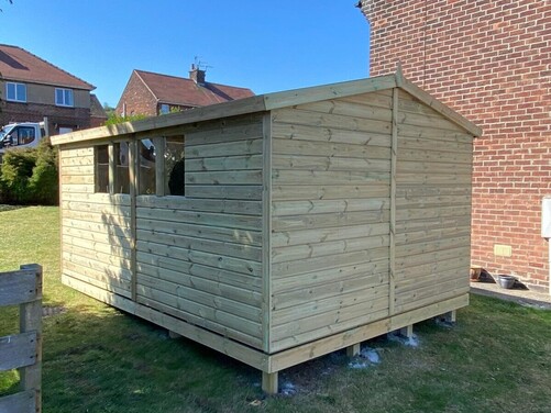 #A034 14x10 Apex Shed