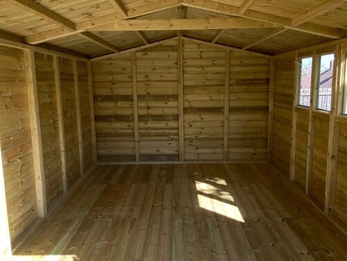 #A034 14x10 Apex Shed