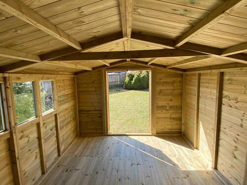 #A034 14x10 Apex Shed